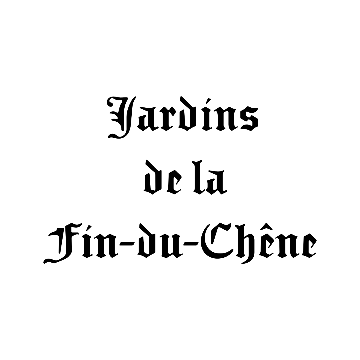 Jardin de la Fin-du-Chêne